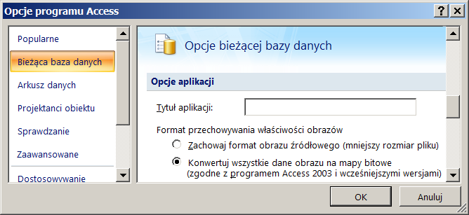 Format przechowywania obrazu