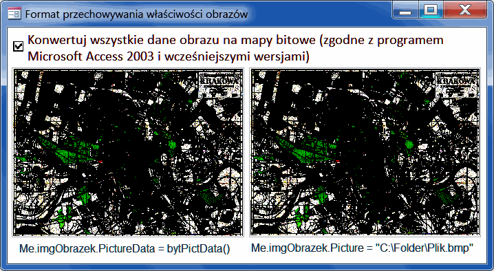 Upakowana DIB dużego pliku bitmapy