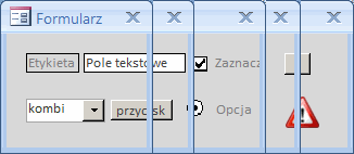 Formularz do lewej