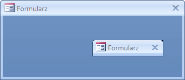 Formularz - migotanie okna