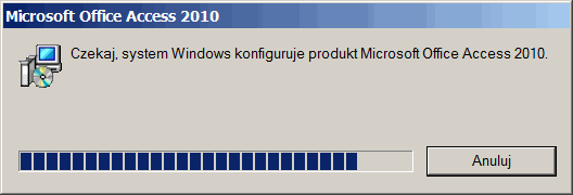 Klasyczny pasek postępu