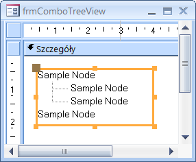 Formant TreeView na formularzu