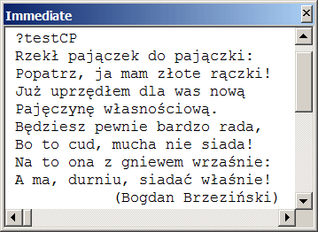 Funkcja CodePageToCodePage